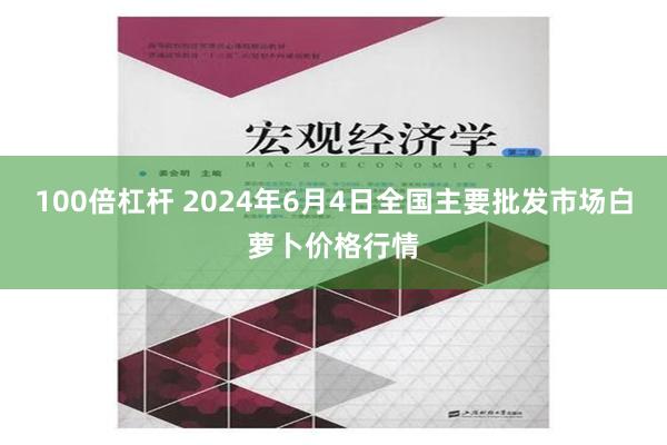 100倍杠杆 2024年6月4日全国主要批发市场白萝卜价格行情