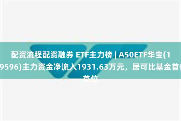 配资流程配资融券 ETF主力榜 | A50ETF华宝(159596)主力资金净流入1931.63万元，居可比基金首位